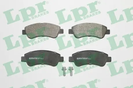 Комплект гальмівних колодок з 4 шт. дисків LPR 05P1327