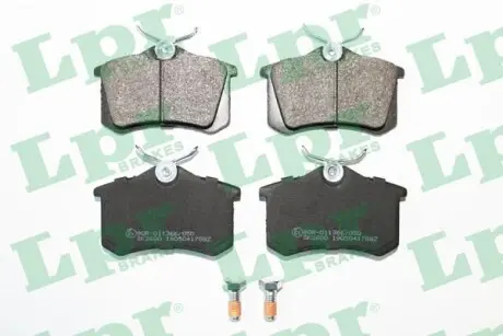 Тормозные колодки дисковые LPR 05P1788