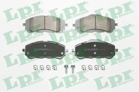 Комплект гальмівних колодок LPR 05P1845
