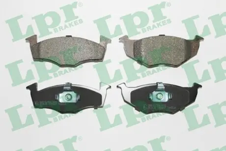 Тормозные колодки дисковые LPR 05P667