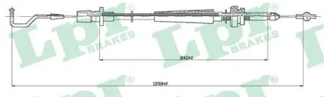 Трос акселератора LPR C0003A