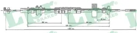 Трос зчеплення LPR C0273C