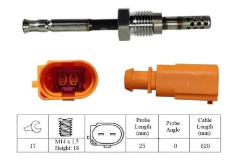 Датчик температуры выхлопных газов LUCAS LGS7133