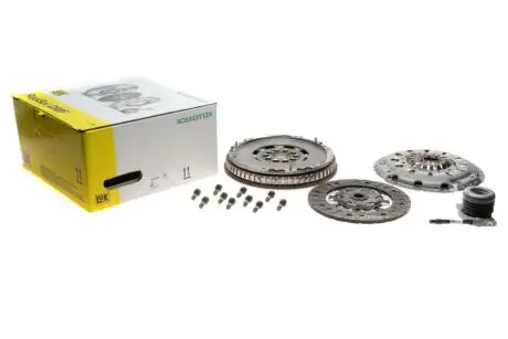 Демпфер + комплект сцепления Volvo C70/S60/S80/V70/XC70 2.3/2.4 97-10 (+ выжимной) LuK 600 0214 00