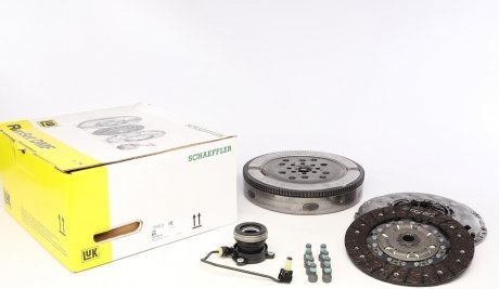 Комплект сцепления с маховиком и цилиндром сцепления LuK 600030800 (фото 1)