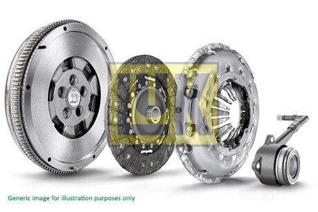 Демпфер + комплект зчеплення Ford Focus 2.0 04-11/Volvo C30/S40/V50 1.8/2.0 04-12 LuK 600 0310 00