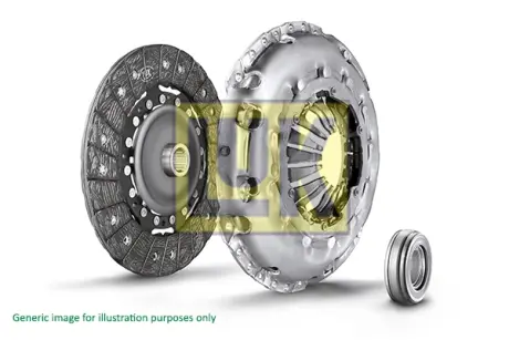 Комплект зчеплення Hyundai ix35/Kia Sportage 2.0 CVVT 09-15 (d=235mm) (+вижимний) LuK 624 4077 00