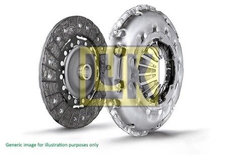 Комплект зчеплення Fiat Ducato 2.3D 06- (d=250mm) LuK 625 3212 09 (фото 1)