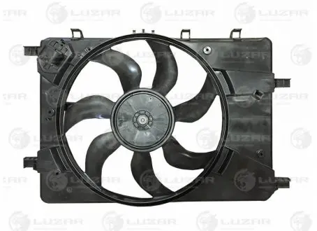 Э/вентилятор охл. с кожухом cruze (09-) LUZAR LFK 0550