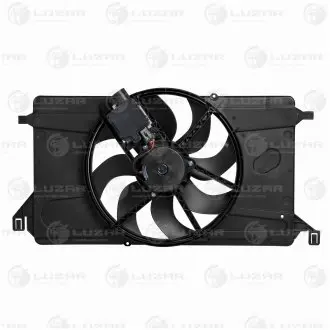 Э/вентилятор охл. с кожухом и модулем focus ii (05-) 1.4i/1.6i мкпп/акпп LUZAR LFK 1039