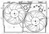 Электровентилятор охлаждения с кожухом (2 вент.) Fiat Ducato (06-) LUZAR LFK 1680 (фото 3)
