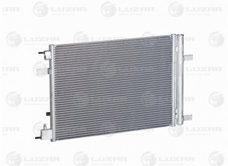 Радиатор кондиционера cruze 1.6/1.8 (09-) / astra j 1.4/1.6/1.8 (10-) акпп/мкпп LUZAR LRAC 0550 (фото 1)