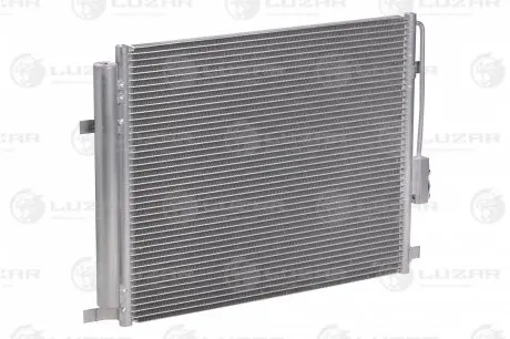 Радиатор кондиционера с ресивером hyundai santa fe (12-) 2.0crdi/2.2crdi мкпп/акпп LUZAR LRAC 0821