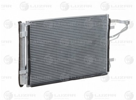 Радиатор кондиционера ceed 1.4/1.6/2.0 (07-) акпп/мкпп с ресивером LUZAR LRAC 08H2
