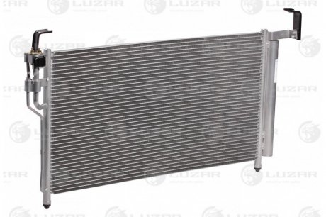 Радиатор кондиционера с ресивером h-1/starex (07-) 2.5td/2.4i LUZAR LRAC 08H4