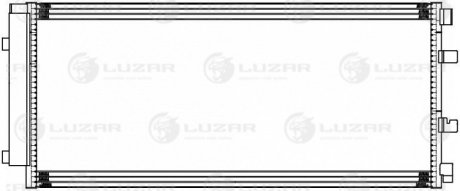 Радиатор кондиционера для а/м Renault Master (10-) 2.3CDTi (LRAC 0967) LUZAR LRAC0967 (фото 1)