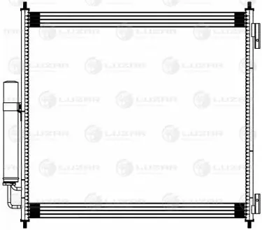 Радиатор кондиционера для а/м Land Rover Range Rover (12-)/Range Rover Sport (13-) LUZAR LRAC 1017