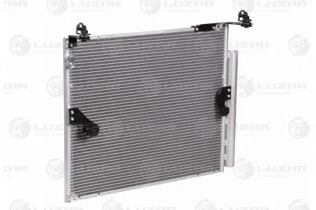 Радиатор кондиционера с ресивером toyota land cruiser prado (09-) 3.0d LUZAR LRAC 1972