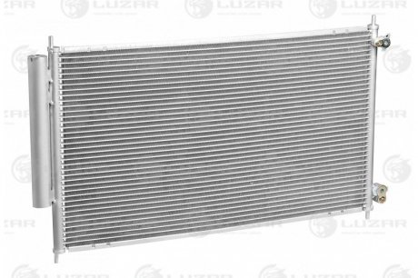 Радиатор кондиционера accord 2.0/2.4 (03-) акпп/мкпп с ресивером LUZAR LRAC 23BB (фото 1)
