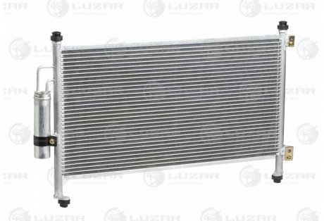 Радиатор кондиционера civic 1.3/1.8 (06-) акпп/мкпп с ресивером LUZAR LRAC 23SA