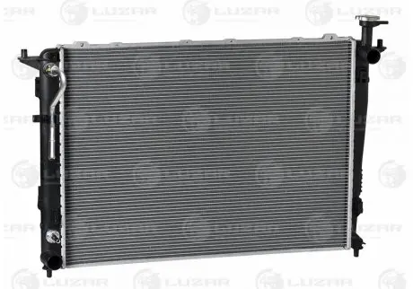 Радиатор охлаждения sorento/santa fe 2.4/3.5 (09-) акпп LUZAR LRc 081P7