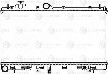 Радиатор охлаждения для а/м Subaru Outback (09-)/Legacy (09-) 2.0i/2.5i AT (LRc LUZAR LRc22113 (фото 1)