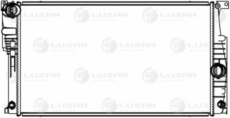 Радиатор охлаждения для а/м BMW 3 (F30) (11-) 1.5i/2.0i/3.0i (LRc 26111) LUZAR LRc26111 (фото 1)