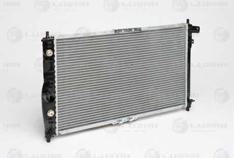 Радиатор охлаждения ланос автомат (до 2000г) (алюм-паяный) LUZAR LRc CHLs02260 (фото 1)