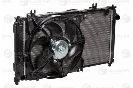 Радиатор охлаждения 2190 /2192 гранта (+рад. кондиц+вентиляторы) мкпп а/с LUZAR LRK 0192