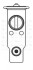 Клапан расш. кондиционера (ТРВ) для а/м Mitsubishi Pajero IV (06-) LUZAR LTRV 1189 (фото 1)