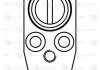 Расширительный клапан кондиционера (ТРВ) skoda octavia (a7) (13-) (тип denso) LUZAR LTRV 1851 (фото 3)