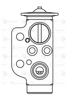 Клапан расш. кондиционера (ТРВ) для а/м VW Touareg I (02- LUZAR LTRV 1855