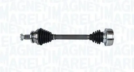 Полуось левая polo 01-, skoda MAGNETI MARELLI 302004190012