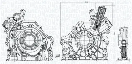 Помпа оливи CITROEN 1.6 BlueHDI 14- MAGNETI MARELLI 351516000084