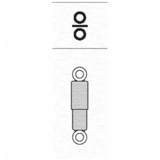 Iveco амортизатор передний daily 30.8-40.8 MAGNETI MARELLI 351723080000