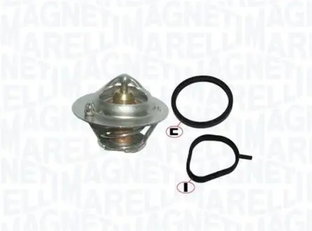 Термостат с прокладкой t-82c fiesta v 01-, focus ii 04-, mazda 2 03- MAGNETI MARELLI 352317101870