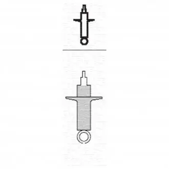 Амортизатор газомасляний MAGNETI MARELLI 5795G
