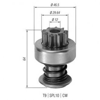 Бендикс (z=9) bmw e21/e24/e28/e30, ford transit [] MAGNETI MARELLI 940113020098