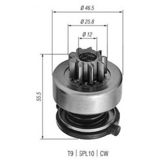 Бендикс (z=9) seat 1,4d vw polo 1,3d/1,4d MAGNETI MARELLI 940113020254