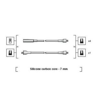 Высоковольтные провода зажигания MAGNETI MARELLI 941318111024