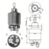 Втягивающее реле стартера (электромагнит) AUDI 71-90 VW 73-88 DB W114/116/123 FIAT [940113050124] MAGNETI MARELLI AME0124 (фото 1)