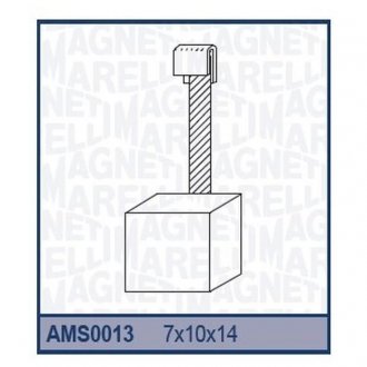 Щітка стартера MAGNETI MARELLI AMS0013