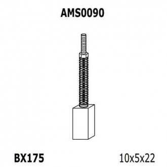 Щітка генератора MAGNETI MARELLI AMS0090 (фото 1)