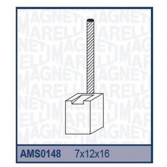 Ремкомплект (щітки) стартера TOYOTA JASX63 MAGNETI MARELLI AMS0148