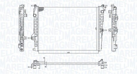 Радіатор охолоджування MAGNETI MARELLI BM1993