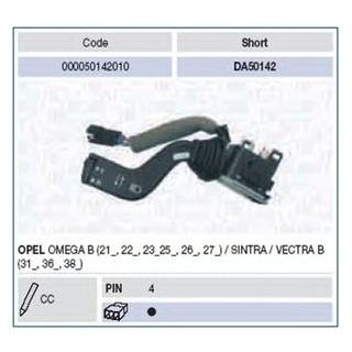 Выключатель на руле opel omega b MAGNETI MARELLI DA50142 (фото 1)