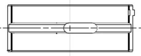 Вкладиші корінні MAHLE ORIGINAL 001 HL 21956 000