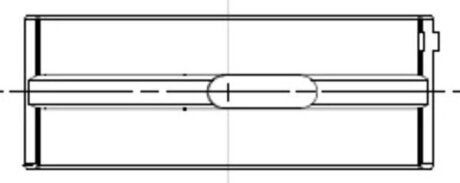 Вкладиші корінні HL 0.5 MB 1,8/2,1CDi OM651 SPUTTER 06- (4) SPUTTER (Mahle MAHLE ORIGINAL 001 HL 21956 050 (фото 1)