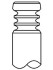 Клапан випускний MERCEDES M271 \'\'02-14 MAHLE ORIGINAL 001VA31389000 (фото 1)