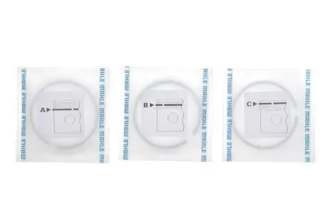 Комплект поршневых колец FIAT MAHLE ORIGINAL 00865N1